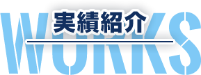 実績紹介 WORKS